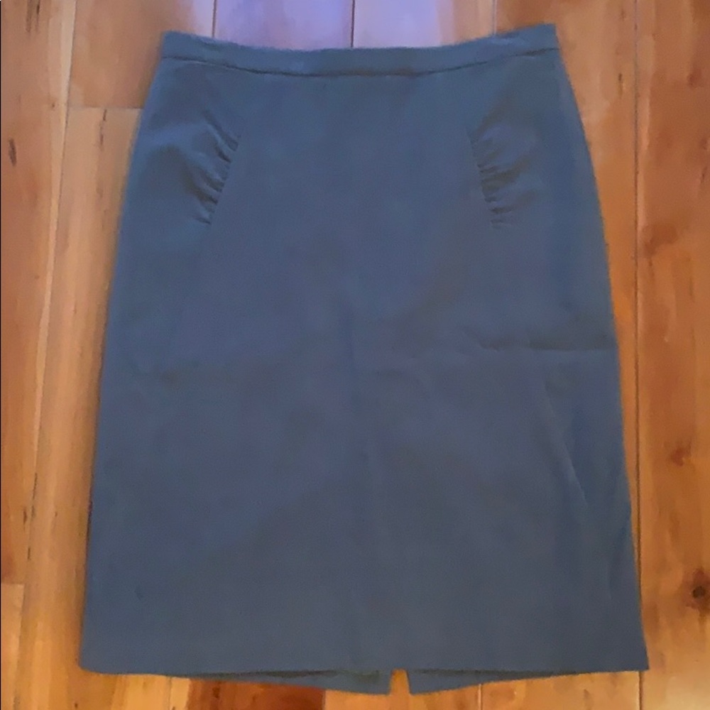BCBC grey wool pencil skirt